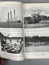 Load image into Gallery viewer, 1935 National Geographic Magazine Albrecht Bound Vol 67 Jan.-June Index Globe