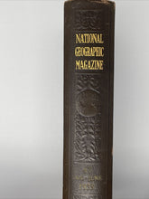 Load image into Gallery viewer, 1935 National Geographic Magazine Albrecht Bound Vol 67 Jan.-June Index Globe